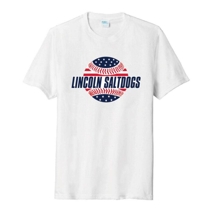 Saltdogs White Short Sleeve T-Shirt