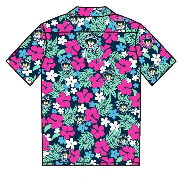 Saltdogs Hawaiian Print Shirt - Image 3