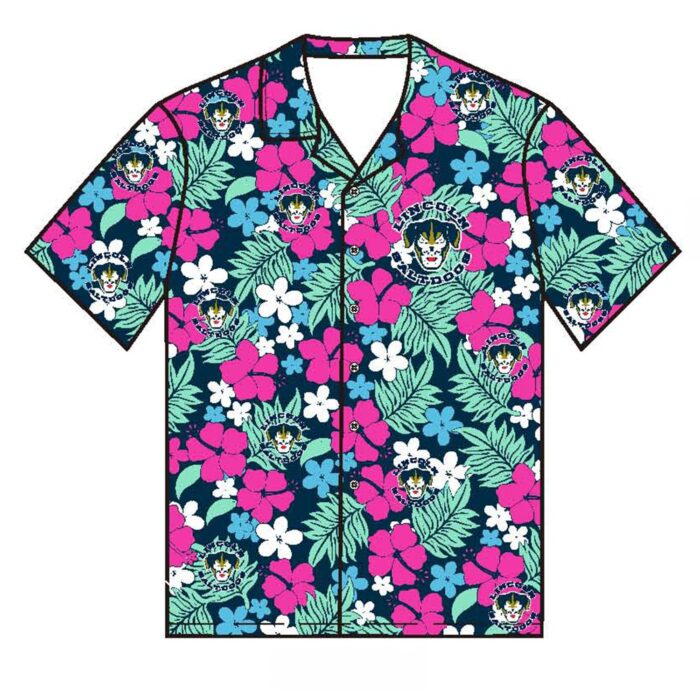Saltdogs Hawaiian Print Shirt